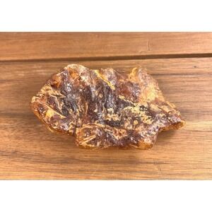 Baltic Amber Raw Amber 4x3" Chunk Fossilized Tree Resin Not Stone